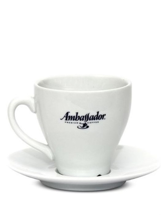 Кофейная пара Ambassador, чашка (120мл) + блюдце 002140 - фото 1329