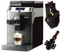 Комплексная чистка кофемашин Saeco, включая замену уплотнительных колец штуцера и заварного устройства. artid2012