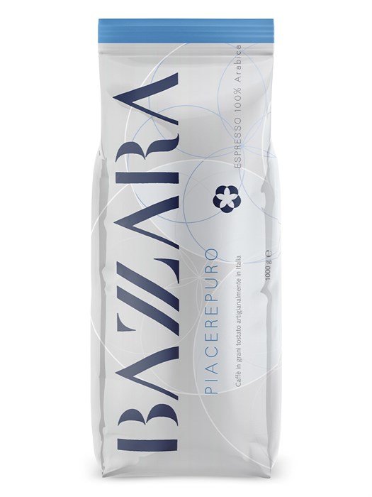 Кофе в зернах Bazzara Piacerepuro (Бадзара Пиачерепуро)  1 кг, вакуумная упаковка 000062 - фото 433
