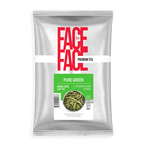 Чай зеленый Face to Face PURE GREEN листовой 200гр 12445