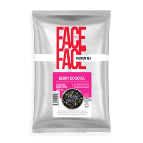 Чай черный Face to Face BERRY COCKTAIL листовой 250гр 12448