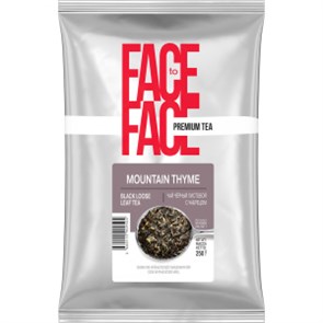 Чай черный Face to Face MOUNTAIN THYME листовой 250гр 12450